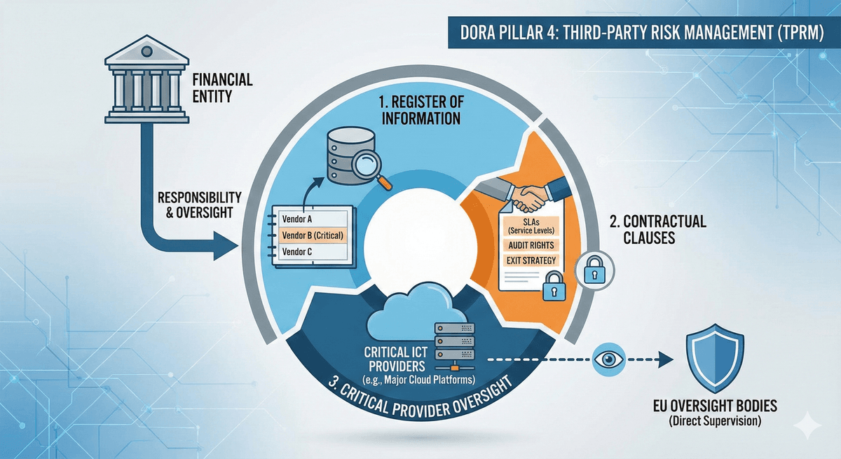 DORA Pillar 4 - Third-Party Risk Management